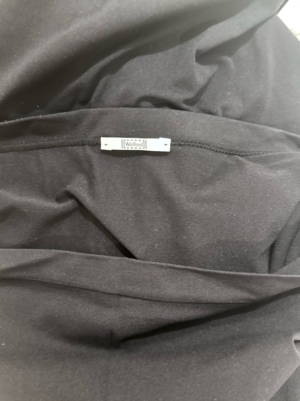 Wolford Black Strapless Bodycon Maxi Dress